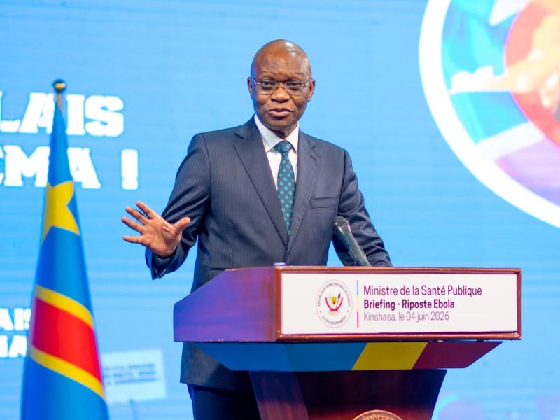 Riposte Ebola en Ituri : le ministre Roger Kamba à Bunia au lendemain du renfort médical ougandais