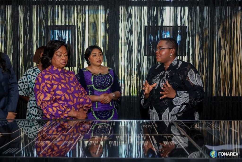 Denise Nyakeru et son homologue Ana Dias Lourenço
