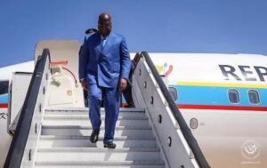 Félix Tshisekedi est à São Tomé