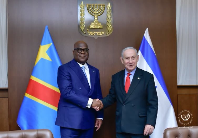Tshisekedi s'entretient avec Netanyahou