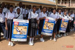 1 900 élèves sensibilisés à la maladie à virus Ebola à l'école Unio Wa Heri