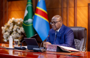 Le président Félix Tshisekedi .